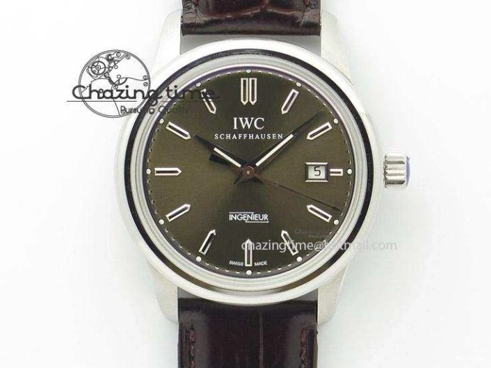 MIROTIME 0226 Popular Big Pilot Real PR IW502706 RG YLF 1:1 Best Edition Brown Dial On Calfskin Strap A 7223